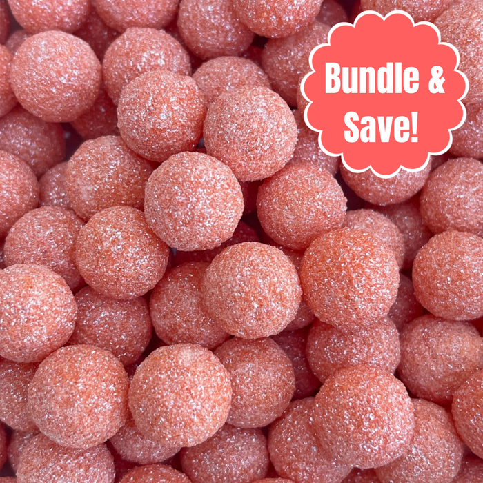 Orange Soda Glitter Pearls