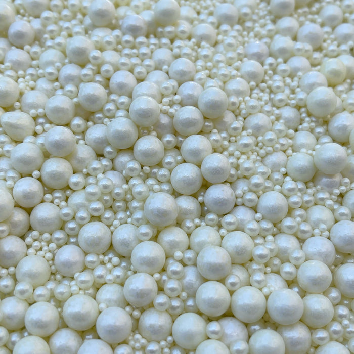 Shimmer Ivory Pearly Pearls