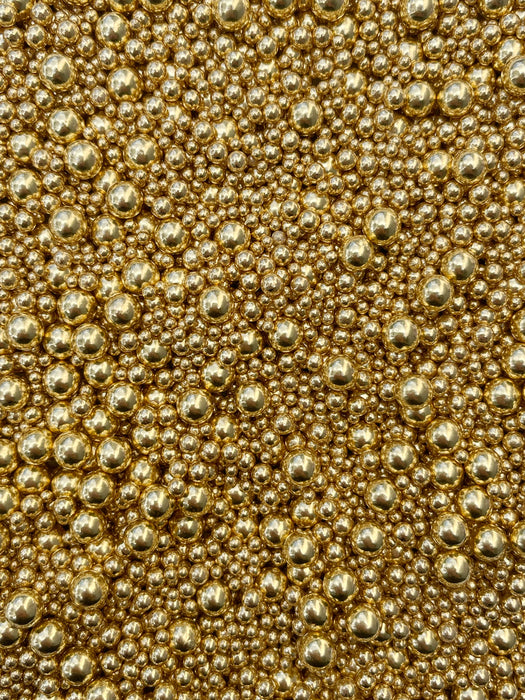 High Shine Gold Pearly Pearls
