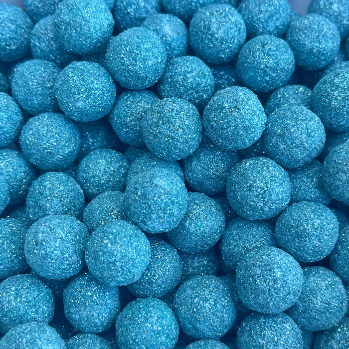 Denim Blue Glitter Pearls