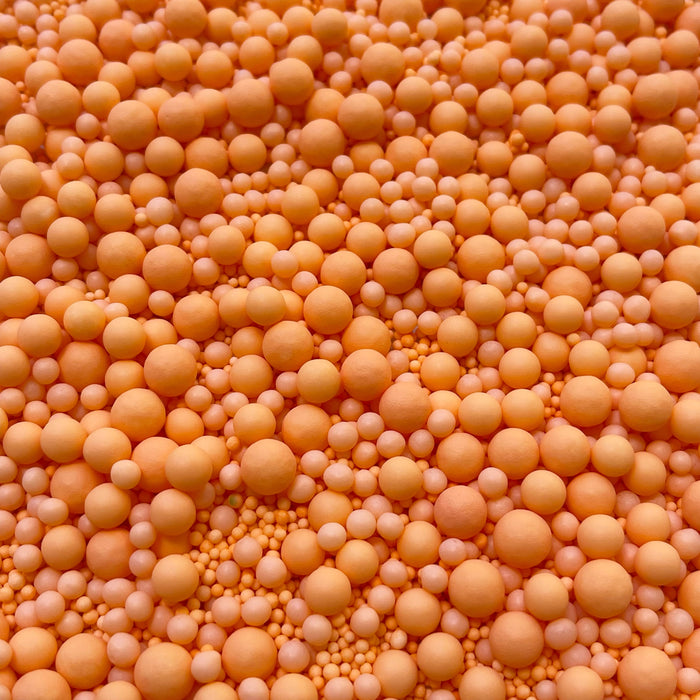 Matte Tangarine Pearly Pearls