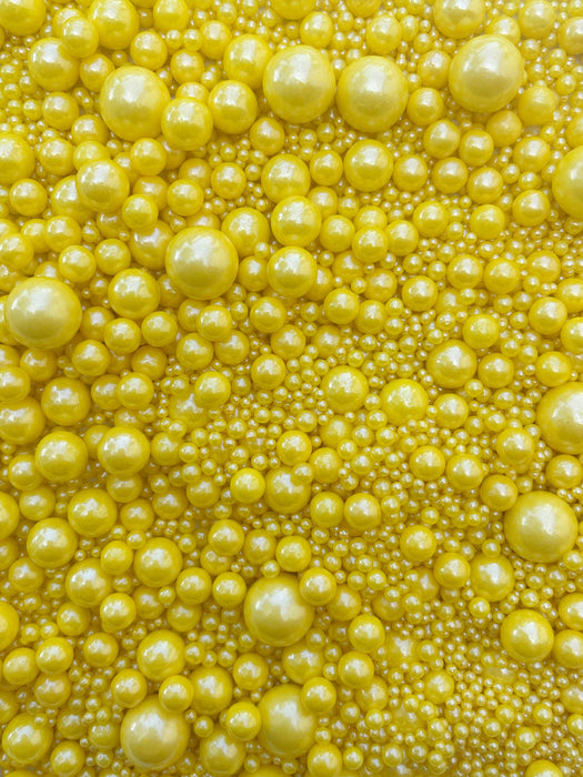 Yellow Pearly Pearls