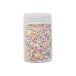Jar of Get Sprinkled pastel sugar free jimmies
