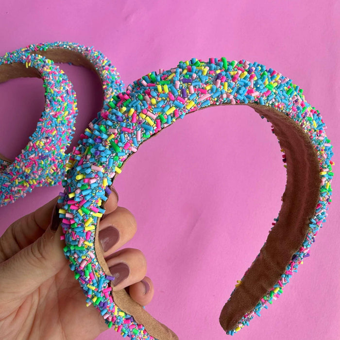 Sprinkle Headband- Blue