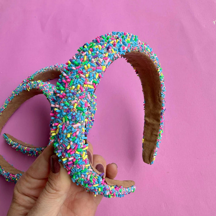 Sprinkle Headband- Blue