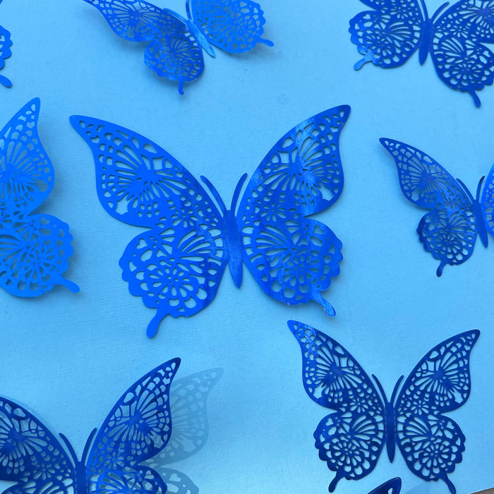 Royal Blue Butterflies