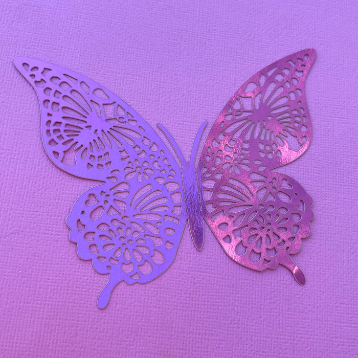 Pink Butterflies (Pointed)