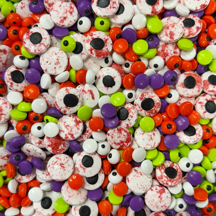 Mixed Eye Halloween Sugar Shapes