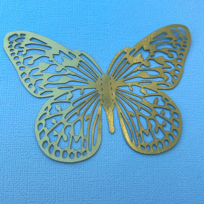 Gold Butterflies (Curved)