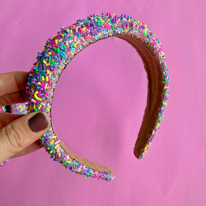 Sprinkle Headband- Purple