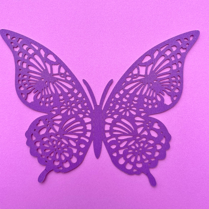 Shimmer Purple Butterflies