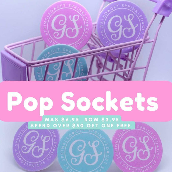 Purple GS Logo Pop Socket