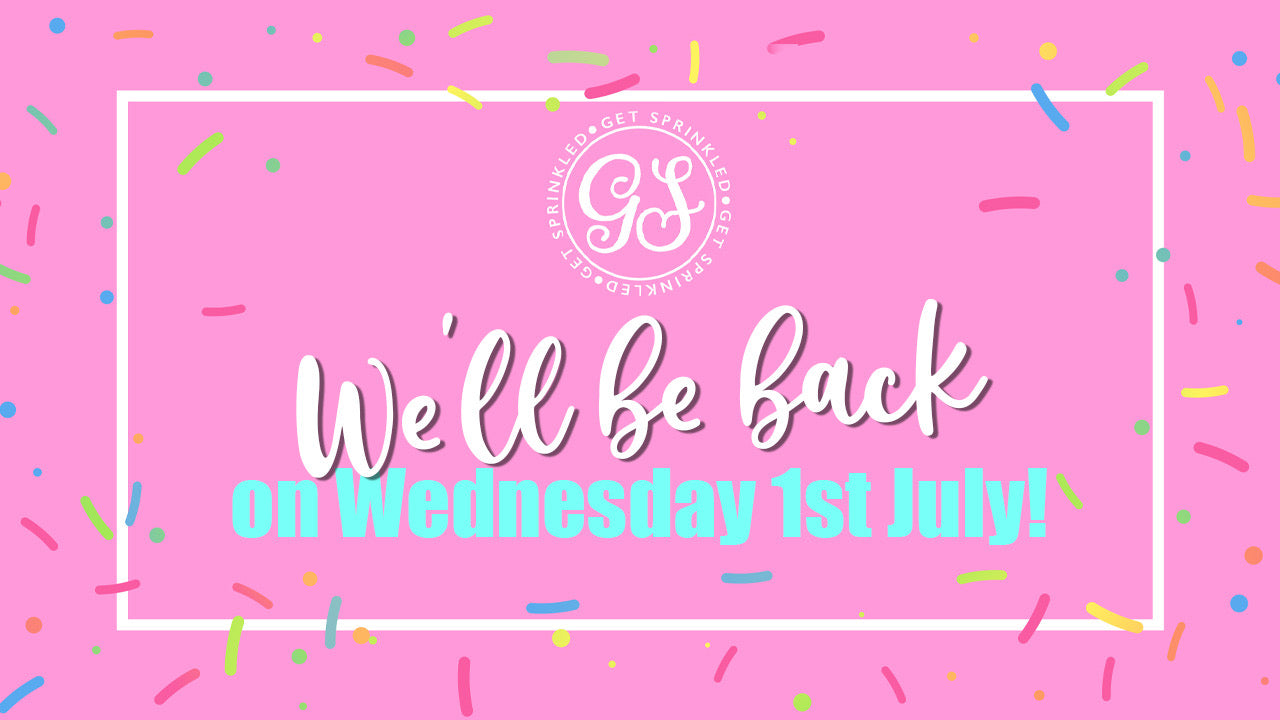 We'll be back soon!