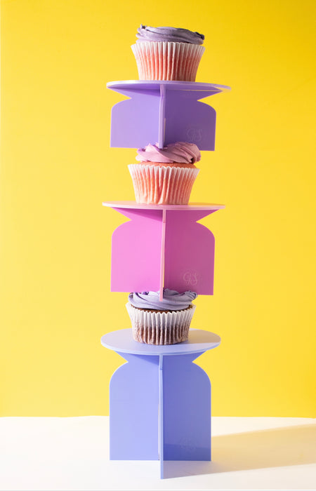 Lavender Mini Cupcake Stand