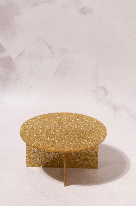 Gold Glitter Mini Cupcake Stand