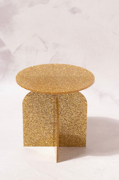 Gold Glitter Mini Cupcake Stand