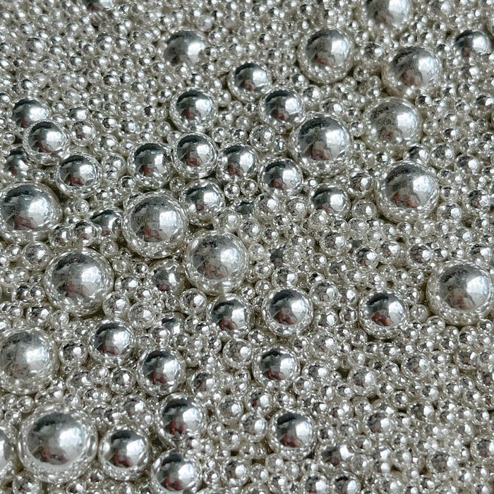 Silver Pearly Pearls