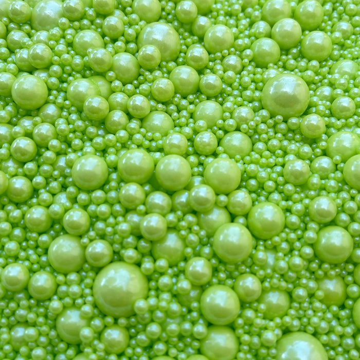 Green Pearly Pearls