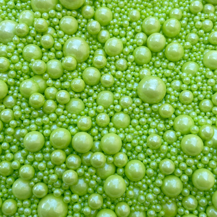 Green Pearly Pearls